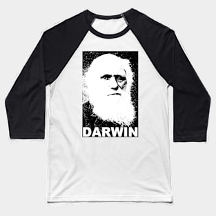 Charles Darwin Baseball T-Shirt